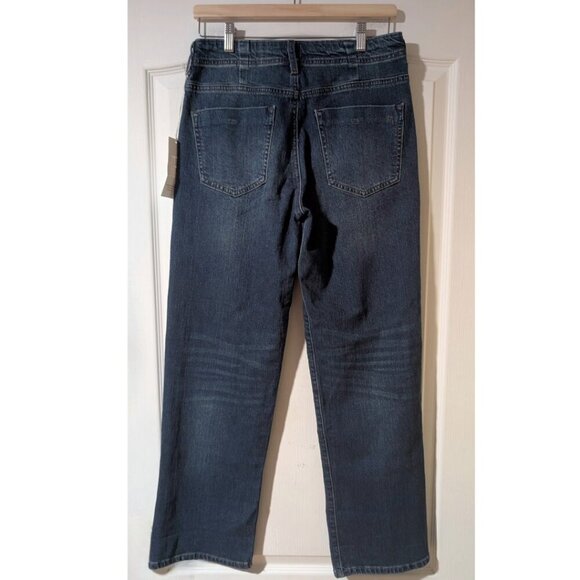 NWT Anthropologie | The Lonnie Cuffed High-Rise Crop Jeans by Pilcro - Picture 6 of 13